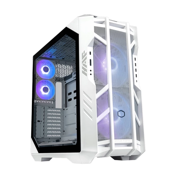 Cooler Master HAF700 White Tempered Glass ARGB USB 3.2 E-ATX Full Tower Kasa