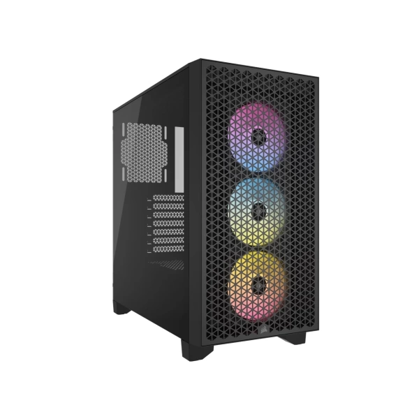 Corsair iCUE 3000D AIRFLOW Tempered Glass USB 3.2 Siyah ATX Mid Tower Kasa