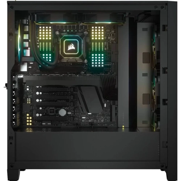 Corsair iCUE 4000X RGB AIRFLOW 850W 80+ GOLD ATX 3.0 Tempered Glass Siyah ATX Mid Tower Kasa