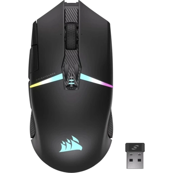 Corsair Nightsabre Wireless RGB Kablosuz Siyah Gaming Mouse