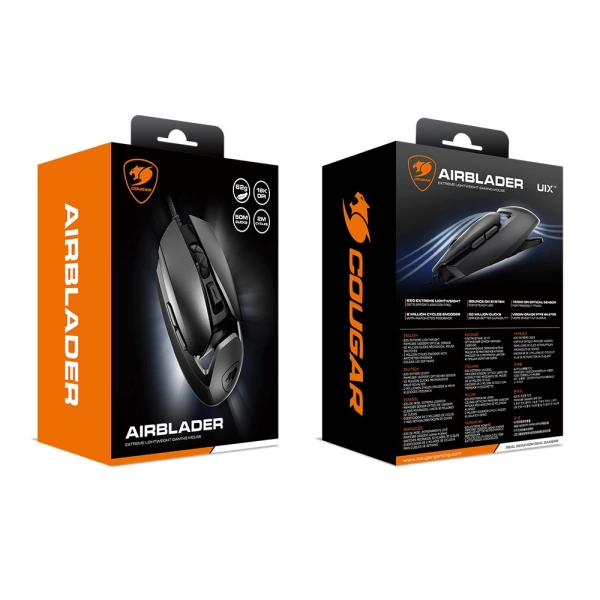 Cougar Airblander Siyah Gaming Mouse