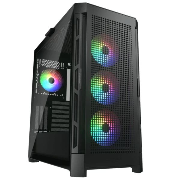 Cougar Airface PRO RGB Siyah 850W 80+ Gold E-ATX Mid Tower Gaming Kasa (CGR-5AD1B-AIR-RGB)