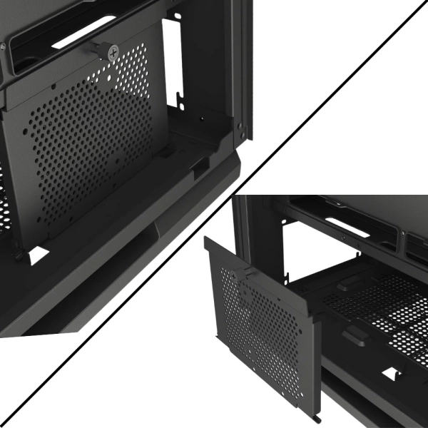 Cougar FV270 Siyah Temperli Cam E-ATX Mid Tower Gaming Kasa (CGR-58M6B-RGB)