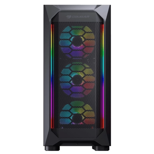 Cougar MX410 MESH-G-RGB 650W 80+ ATX Mid-Tower Gaming Kasa (CGR-5VM6B-MESH-G-RGB)