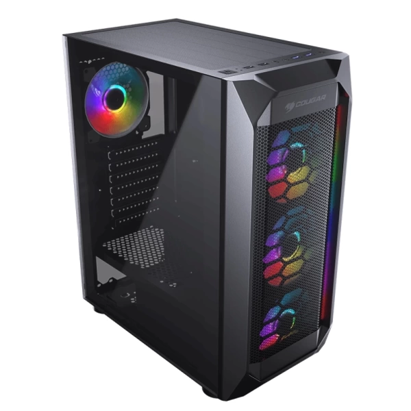 Cougar MX410 MESH-G-RGB 650W 80+ ATX Mid-Tower Gaming Kasa (CGR-5VM6B-MESH-G-RGB)