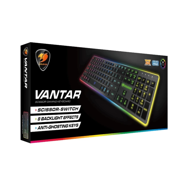 Cougar Vantar Q Ingilizce Kablolu Gaming Klavye