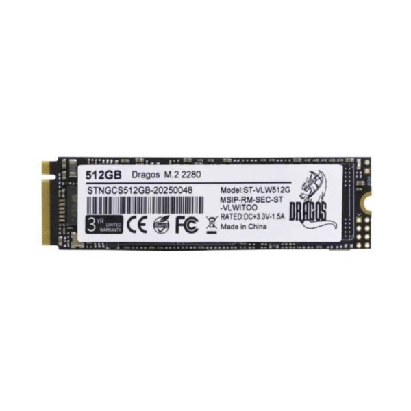 Dragos MadAxe P 512GB NVME/512G 2243/1594 MB/s NVMe M.2