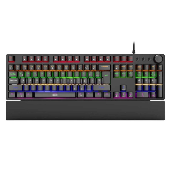 Dragos Natus Red Switch Rainbow Makro Gaming Klavye