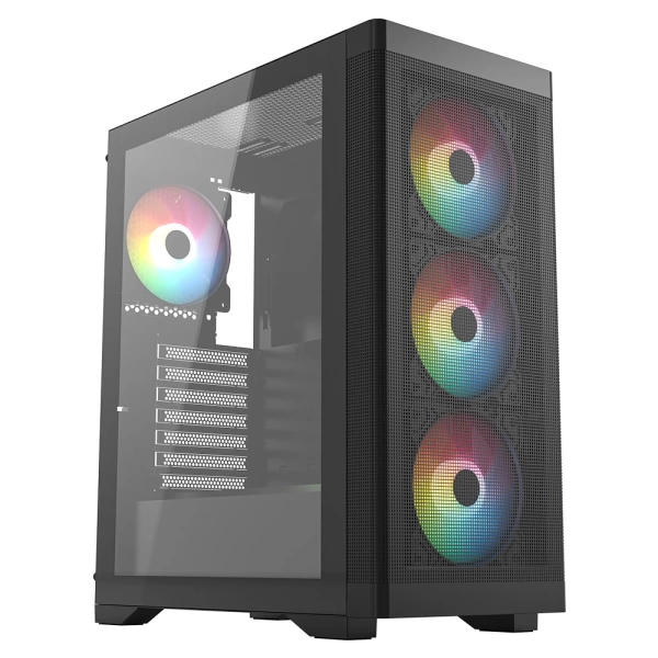 Frisby FC-9480G 500W Rainbow mATX Mid Tower Gaming Kasa