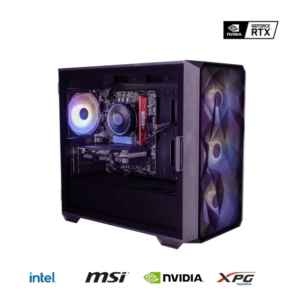 FTV-Z1 Intel Core i5 12400F 16GB DDR4 512GB NVMe RTX 4060 Gaming Hazır Sistem