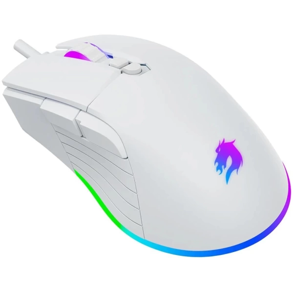 GameBooster M12 Vital 12800 DPI Beyaz RGB Gaming Mouse