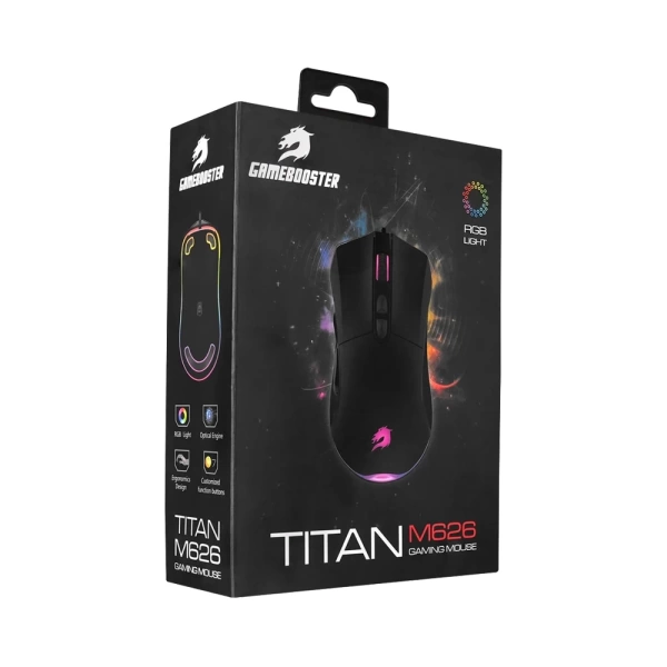 GameBooster M626 Titan RGB Gaming Mouse