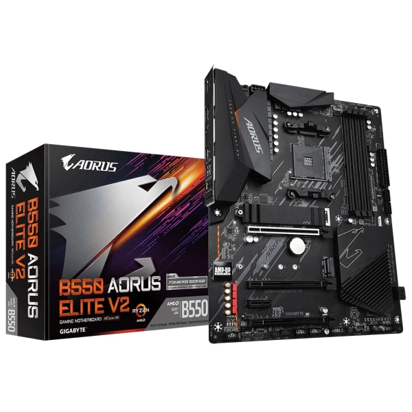 Gigabyte B550 AORUS ELITE V2 DDR4 4733MHz (OC) M.2 DP AM4 ATX Anakart