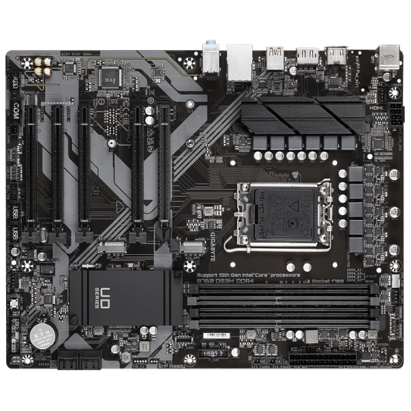Gigabyte B760 DS3H DDR4 5333MHz (OC) M.2 LGA1700 ATX Anakart