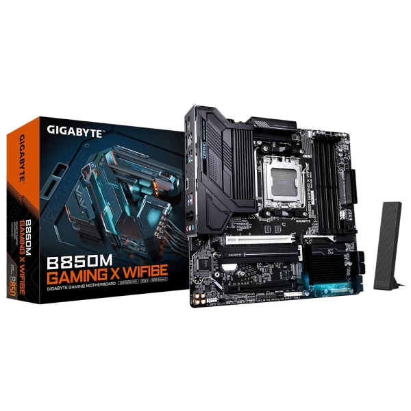 Gigabyte B850M Gaming X WIFI 6E DDR5 8200 (OC) M.2 AM5 ATX Anakart