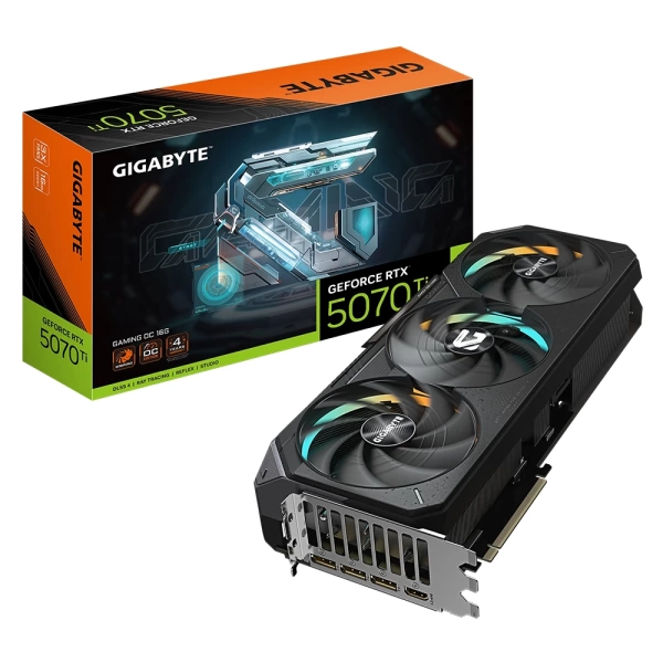 Gigabyte GeForce RTX 5070 Ti Gaming OC 16GB DLSS 4 256 Bit GDDR7 Ekran Kartı