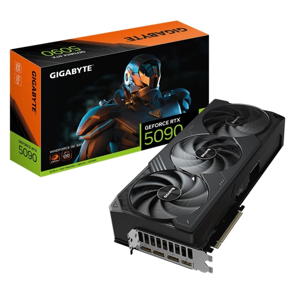 Gigabyte GeForce RTX 5090 WINDFORCE OC 32GB DLSS 4 512 Bit GDDR7 Ekran Kartı