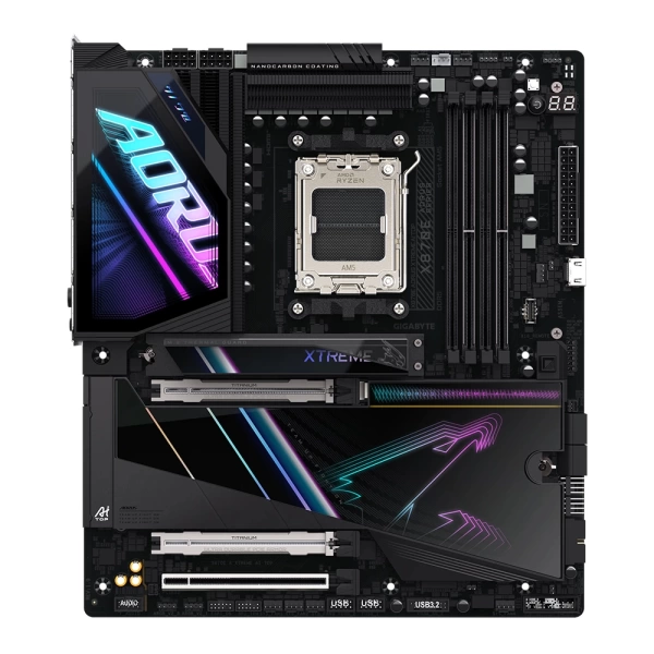 Gigabyte Radeon X870E AORUS XTREME AI TOP DDR5 8800MHz OC M.2 AM5 ATX Anakart