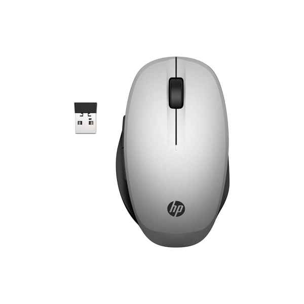 HP Dual Mode Kablosuz Optik 2,4 GHz Kablosuz Gümüş Mouse (6CR72AA)