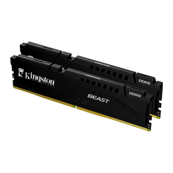 Kingston Beast Black 64GB (2x32GB) 6000MHz CL30 DDR5 EXPO Bellek