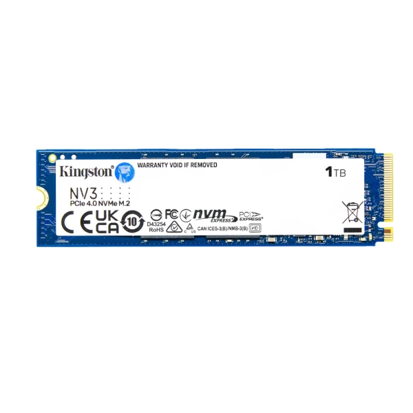 Kingston NV3 1TB NVMe Gen4 6000/4000MB/s M.2 SSD