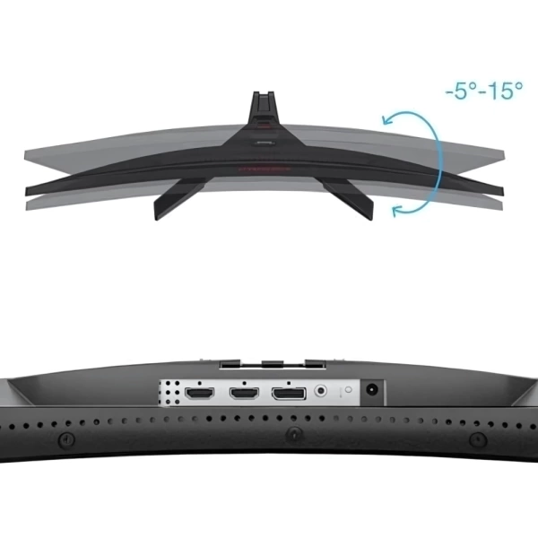 Koorui 27 27E6QC Curved VA Panel 1ms 144Hz HDMI, DisplayPort FreeSync QHD VESA Gaming Siyah Monitör