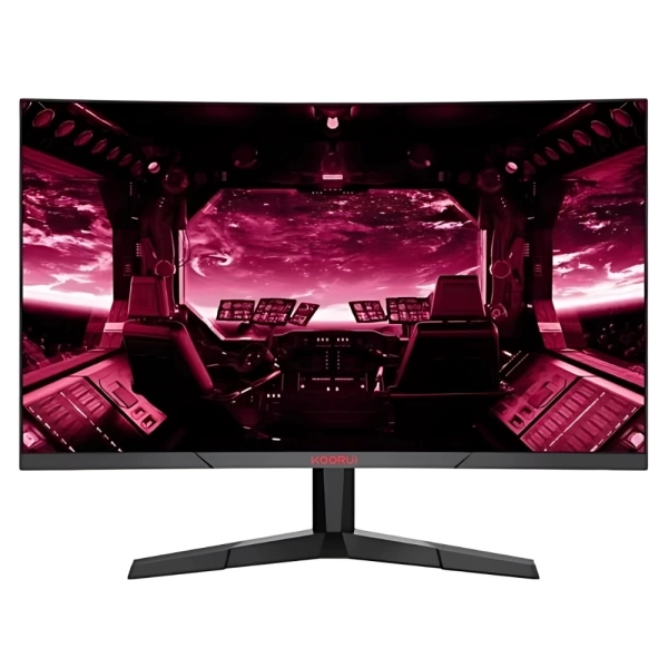 Koorui 27 27E6QC Curved VA Panel 1ms 144Hz HDMI, DisplayPort FreeSync QHD VESA Gaming Siyah Monitör