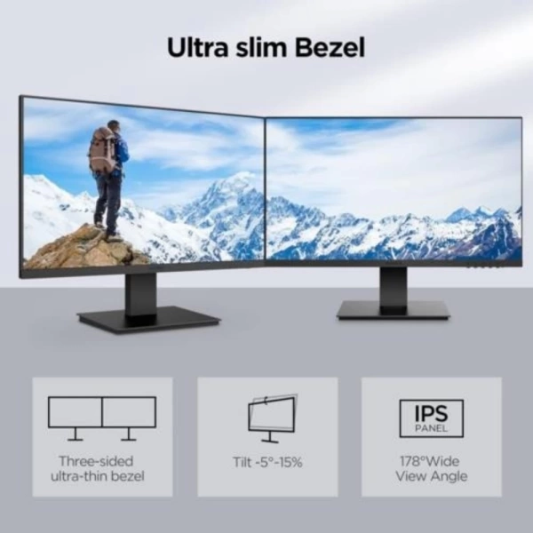 Koorui 27 27N1 IPS 5ms 75Hz VGA, HDMI, VESA 1080p Monitör