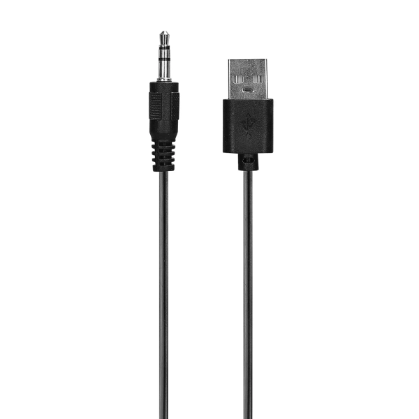 Mikado MD-178 2.0 3W*2 Beyaz RGB Aydınlatmalı USB + 3.5mm USB 5V Hoparlör