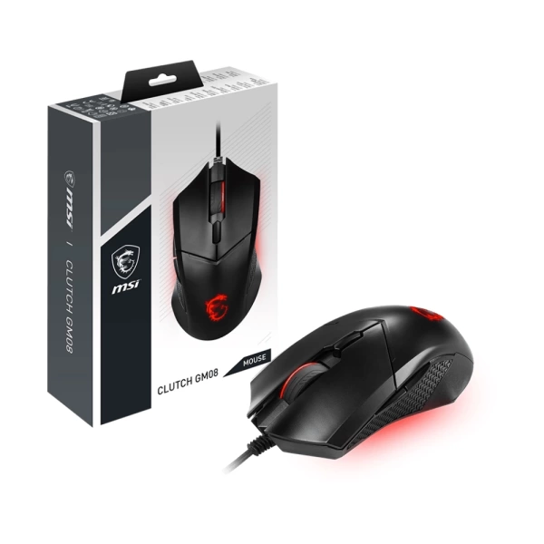 MSI Clutch GM08 Siyah Kablolu Gaming Mouse