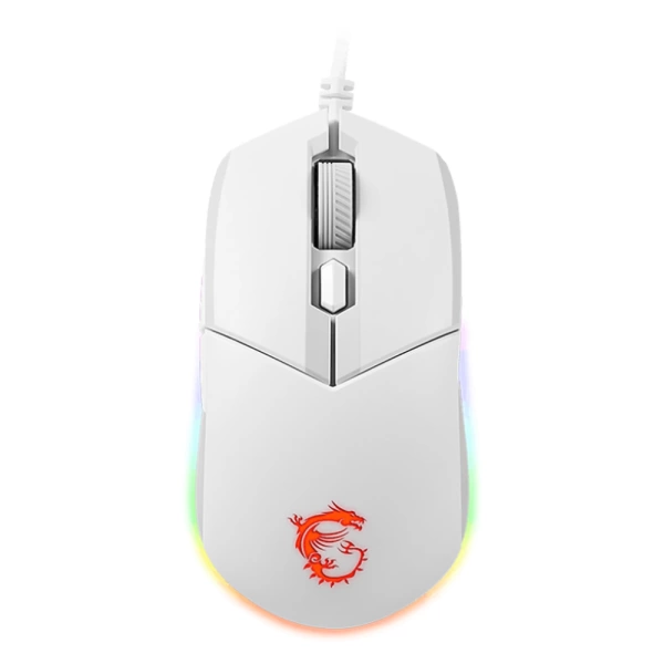 MSI Clutch GM11 White RGB Kablolu Gaming Mouse