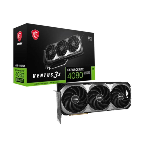 MSI GeForce RTX 4080 Super Ventus 3X OC 16GB GDDR6X Ekran Kartı