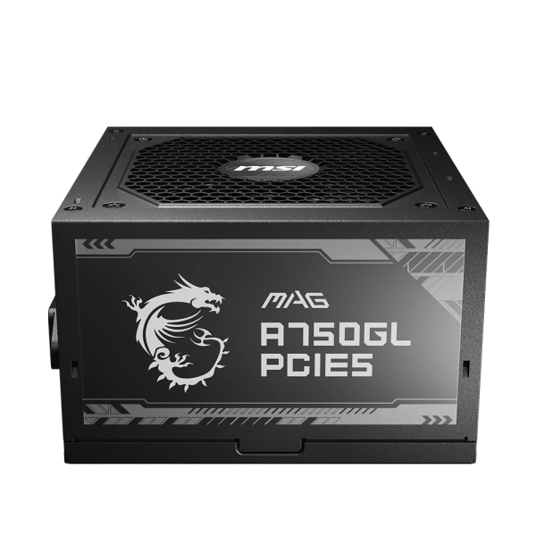 MSI MAG 750W A750GL 80+ Gold PCIe5.0 Tam Modüler Siyah Güç Kaynağı