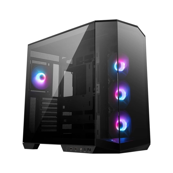 MSI MAG Pano 100R PZ Siyah Temperli Cam ARGB ATX Mid Tower Kasa