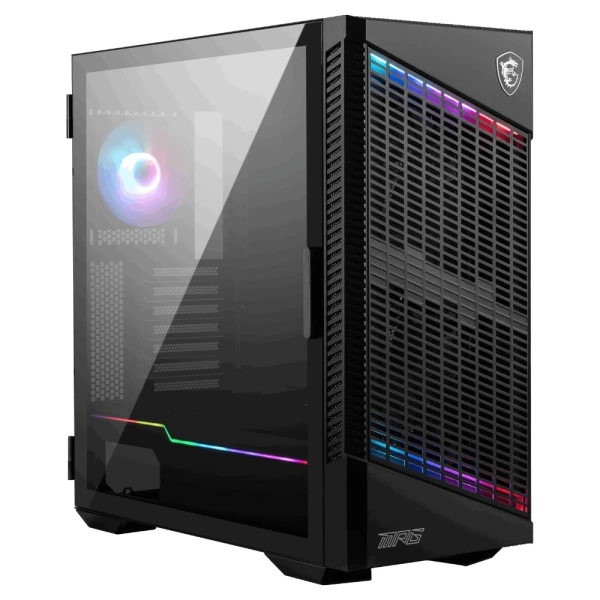 MSI MPG Velox 100P Airflow Temperli Cam RGB ATX Mid Tower Kasa