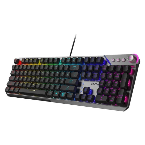 MSI Strike 600 Silent TR Kailh Hotswap Mekanik Kablolu Gaming Klavye