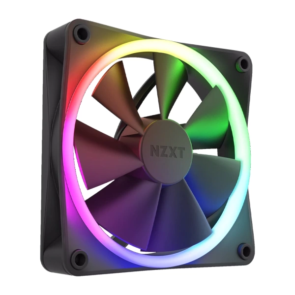 NZXT F120 RGB Siyah 120mm Kasa Fanı