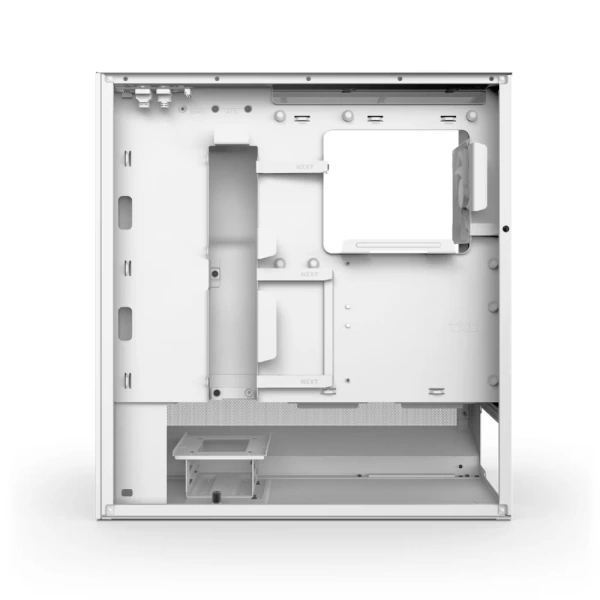 NZXT H5 Flow (2024) Beyaz RGB Temperli Cam USB 3.2 ATX Mid Tower Kasa