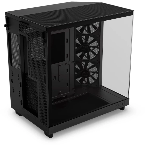 NZXT H6 Flow Siyah Temperli Cam USB 3.2 ATX Mid Tower Kasa