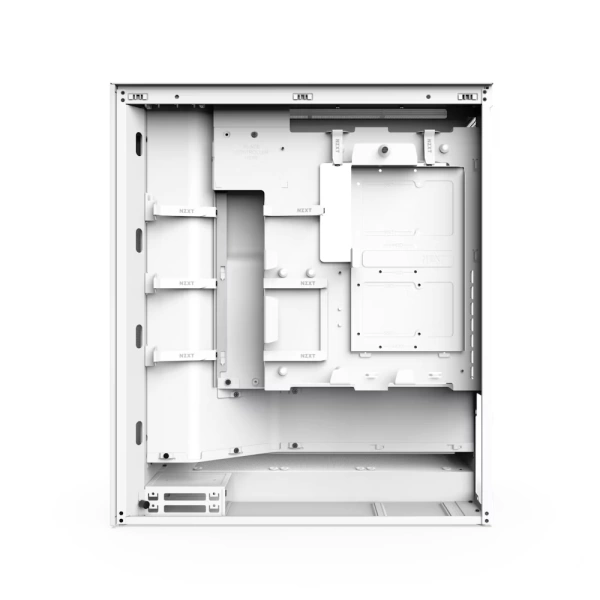 NZXT H7 Flow (2024) Beyaz Temperli Cam USB 3.2 ATX Mid Tower Kasa