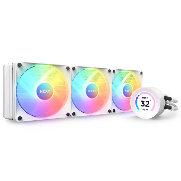 NZXT Kraken Elite 360 White RGB AIO LCD Display Sıvı Soğutucu