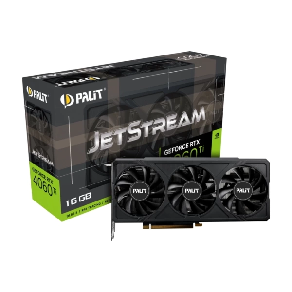 Palit GeForce RTX 4060 Ti JetStream 16GB 128Bit GDDR6 Ekran Kartı