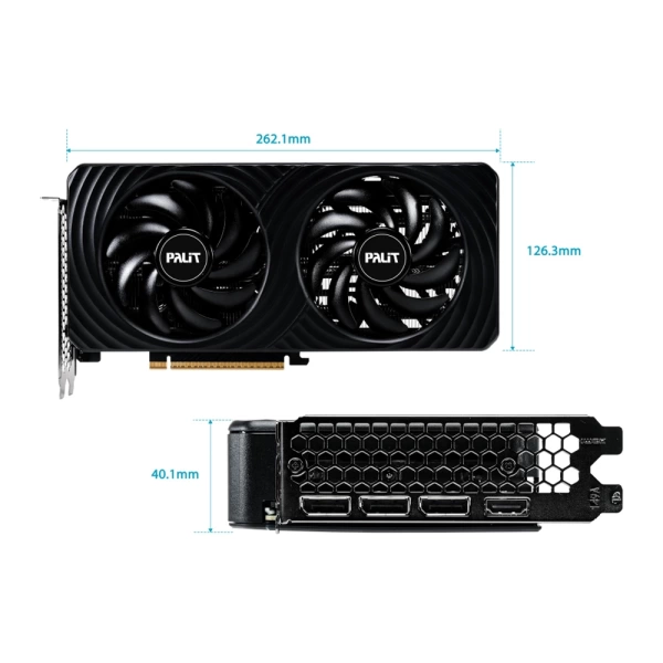 Palit GeForce RTX 5060 Ti Dual 8GB DLSS 4 GDDR7 128 Bit Ekran Kartı