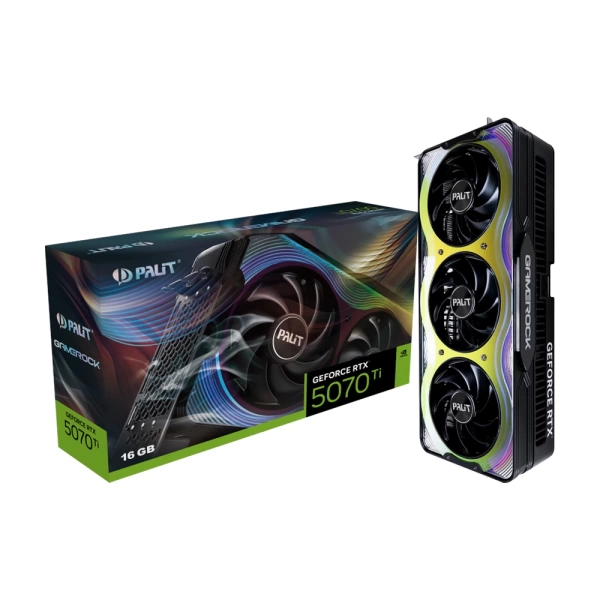 Palit GeForce RTX 5070 Ti GameRock 16GB DLSS 4 256 Bit GDDR7 Ekran Kartı