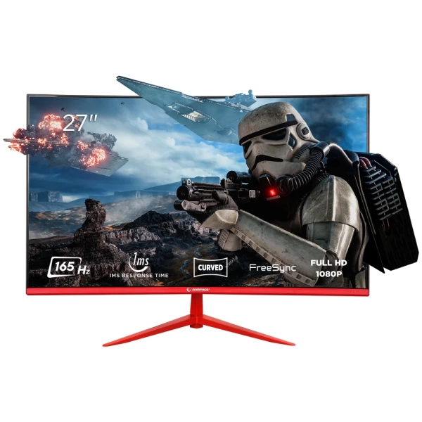 Rampage BLAZE BL27R165C 27 165Hz 1ms CSOT VA Full HD Freesync PC Curved Oyuncu Monitörü