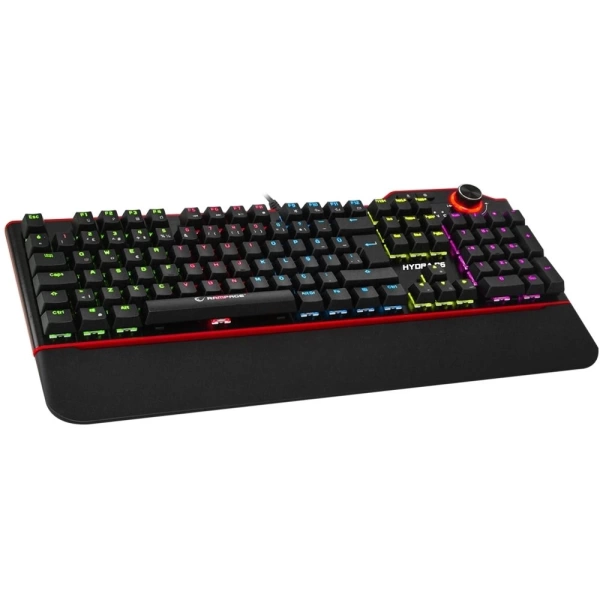 Rampage Hydra R6 Full Color RGB LED Blue Switch Aluminyum Kaplama Multimedia Mekanik Klavye