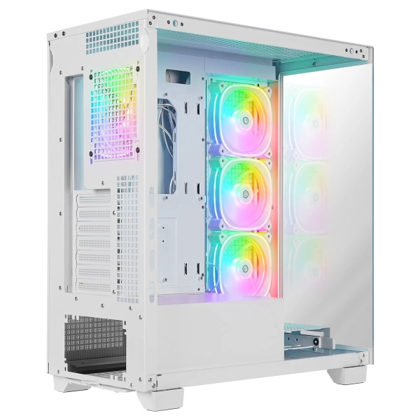 Rampage HYDRA V1 WHITE Type-C+USB3.0+USB2.0 E-ATX Exclusive Gaming Kasa