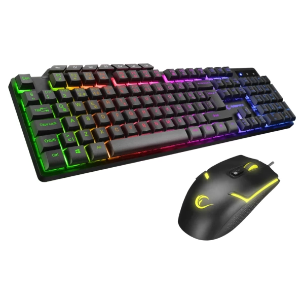 Rampage KM-9858 JAZZY Rainbow Gaming Klavye Mouse Set