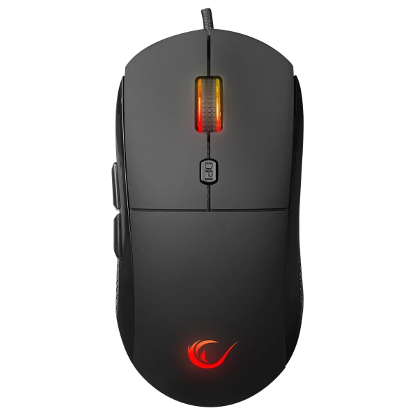 Rampage RADIANT M1 Makrolu Siyah 7200 dpi RGB Aydınlatmalı Gaming Mouse