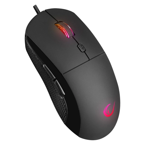 Rampage RADIANT M1 Makrolu Siyah 7200 dpi RGB Aydınlatmalı Gaming Mouse